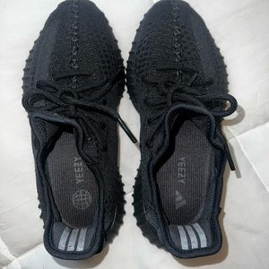 Yeezy black sneakers
